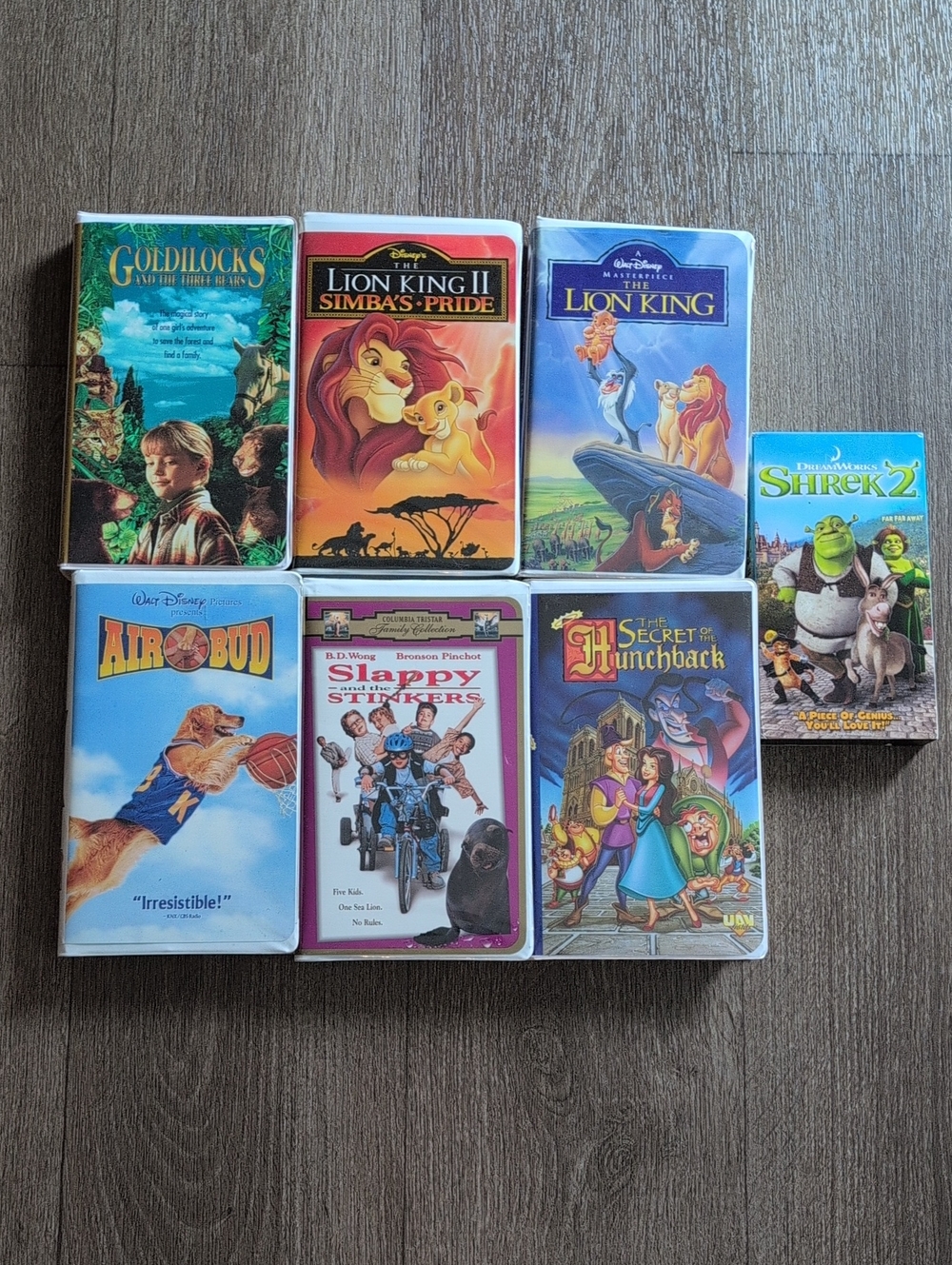 Disney Lion King & Classic Kids Movie VHS Collection
